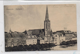 6630 SAARLOUIS, Marktplatz, Kirche, 1919 - Kreis Saarlouis