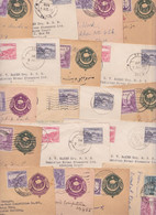 Bangladesh Temporary PO Post Office Mark Commercial Mail Cover Pakistan Stamp Timbre Cachet Temporaire Lot De 57 Lettres - Bangladesh