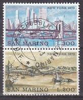 Y8755 - SAN MARINO Ss N°876/77 - SAINT-MARIN Yv N°831/32 - Oblitérés