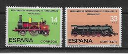 Thème Trains - Espagne - Neuf ** Sans Charnière - TB - Eisenbahnen