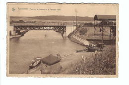 Farciennes  Pont Sur La Sambre Et Le Passage D'eau - Farciennes