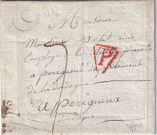 France Marque Postale - Paris 1809 - 1701-1800: Vorläufer XVIII