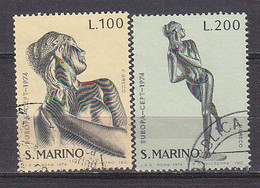 Y8787 - SAN MARINO Ss N°918/19 - SAINT-MARIN Yv N°873/74 - Used Stamps