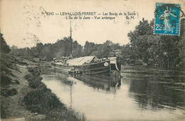 HAUTSDE SEINE  LEVALLOIS PERRET Les Bords De Seine (peniche) - Levallois Perret