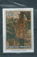 Rwanda  Timbre Neuf    50e An O.I.T. - Colecciones