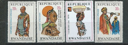 Rwanda  Timbres  Neufs  Costumes - Collezioni