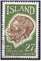 IJsland 1975 G.Stephansson GB-USED. - Gebraucht