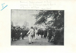 ESCRIME - TOURNOI INTERNATIONAL D' EPEE Au EATTERSALL  - MAI 1901- Non Carte Postale (11X17cm) - Escrime