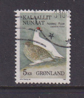 GREENLAND - 1987-90  Birds 5k Used As Scan - Gebraucht