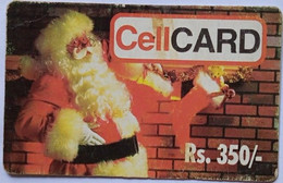 Sri Lanka Cellcard Rs.350 SANTA CLAUS - Sri Lanka (Ceilán)