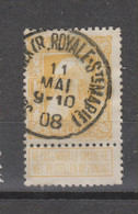COB 79 Oblitération Centrale SCHAERBEEK (Rue Royale-Ste-Marie) - 1905 Thick Beard