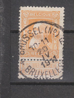 COB 79a Oblitération Centrale BRUXELLES (Nd) F - 1905 Thick Beard