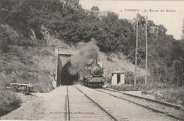 VIVONNE. - Le Tunnel Des Bâchies. Locomotive - Vivonne