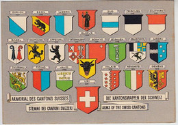 REF24.465   SUISSE . ARMORIAL DES CANTONS SUISSES - St. Anton