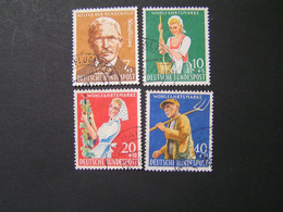 GERMANY 1957  MICHEL No 297-300  Set  Used.. - Gebraucht