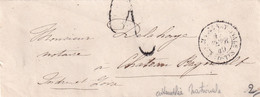 France Marque Postale - Paris Assemblée Nationale 1849 - 1849-1876: Klassieke Periode