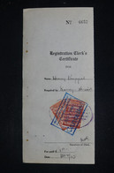 CANADA - Fiscaux De La Province De Saskatchewan Sur Document En 1923 - L 121441 - Steuermarken