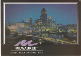 CPM USA ETATS UNIS MILWAUKEE WISCONSIN  A GREAT PLACE ON A GREAT LAKE - Milwaukee