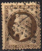 YT 30 Etoile Paris 7 Pas De Trace Charnière TB V Scans Et Explic - 1863-1870 Napoleon III Gelauwerd