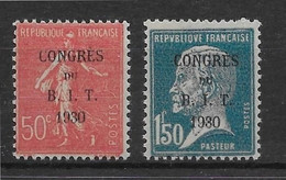 France N°264/265 - Neuf ** Sans Charnière - TB - Nuevos