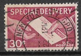 United States 1957. Scott #E21 (U) Special Delivery Letter, Hand To Hand  *Complete Issue* - Express & Einschreiben