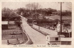 EZANVILLE RUE DE CONDE VUE PANORAMIQUE - Ezanville