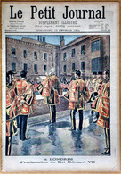 Le Petit Journal N°534 10/02/1901 Londres Proclamation Du Roi Edouard VII/Chasseurs Alpins Massif De L'Authon Peïra-Cava - Le Petit Journal