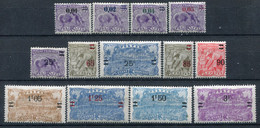 Guyane         91/94 * - 97/105 * - Unused Stamps
