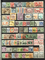 BRITISH EMPIRE AND COMMONWEALTH For Those Pleasurable Weekend Treats, A Small Collection Of Fine To Very Fine Used Stamp - Unclassified
