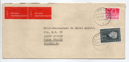 - Lettre Exprès HOEK VAN HOLLAND (Pays-Bas) Pour FRÉJUS (France) 20.5.1981 - Bel Affranchissement Philatélique - - Cartas
