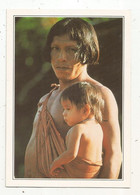 Cp , GUYANE FRANCAISE, Homme Et Enfant OYAMPIS , 2 Scans , Ed. Edito, 1989 - Sonstige & Ohne Zuordnung