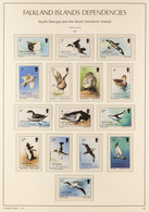 1986 - 2008 NEVER HINGED MINT COLLECTION And The SOUTH SANDWICH ISLANDS Of Fresh Clean Stamps Presented In Hingeless Mou - Falkland Islands