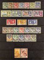1925 - 1948 VERY FINE USED COLLECTION Of Very Fine Stamps With Cds PostmarksÂ presented On A Stock Card Includes 1925 De - Northern Rhodesia (...-1963)
