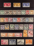 1937-52 COMPLETE VFU KGVI COLLECTION Presented On A Protective Page That Includes A Complete Run From Coronation To UPU  - Northern Rhodesia (...-1963)