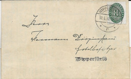 Lettre DE WIPPERFURTH FACTURE DU 30 6 1930 - Andere & Zonder Classificatie