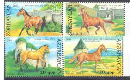 2006. Azerbaijan, Karabagh Horses, 4v, Mint/** - Azerbaïdjan