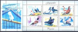 2007. Azerbaijan, Pigeons, Sheetlet + S/s, Mint/** - Azerbaïjan