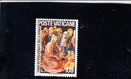 VATICANO  1975- Sassone   591° - Anno Donna - Oblitérés