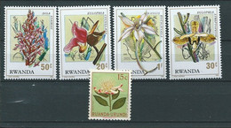 Rwanda  Timbres  Neufs   Fleurs - Collezioni