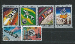 Rwanda  Lot De Timbres   Thème  Espace - Sammlungen