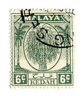 10441 Kedah 1950 Scott # 66 Used OFFERS WELCOME! - Kedah