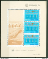 PORTUGAL 1984" BLOCK Azoren Açores Azores  " Michelnr BLOCK 5 Schon Postfrisch €7,00 MNH** - Kisten Für Briefmarken