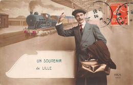 59-LILLE- UN SOUVENIR DE LILLE - Lille