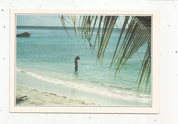 Cp , ANTILLES, ILES VIERGES ,pin Up ,bain De Mer à Saint Thomas , 2 Scans , Ed. Edito, 1988 - Jungferninseln, Amerik.