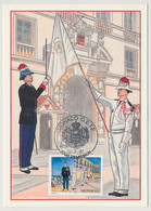 MONACO - Carte Maximum - 3,00f Carabiniers De SAS Le Prince Rainier III - Monaco OETP - 31/5/1997 - Maximum Cards