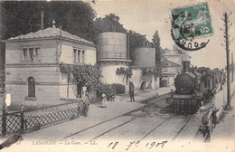 37-LANGEAIS- LA GARE - Langeais