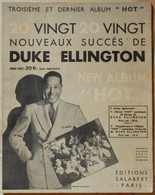 J3  Duke Elligton 1938   Partitions De 20 Chansons 54 Pages 25 X 32 Cm - Vocals