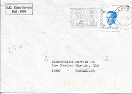 BELGIUM. POSTMARK. STAMP DAY. NAMUR. 1983 - Other & Unclassified