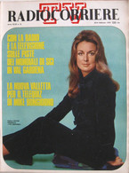RADIOCORRIERE TV 6 1970 Paola Piccini Jacques Cousteau Sabina Ciuffini Gustavo Thoeni Umberto Romano Michele Pellegrino - TV