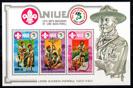 Niue 1983 Mi. Bl. 64 Bloc Feuillet 100% Neuf ** Scout, Enfants - Niue